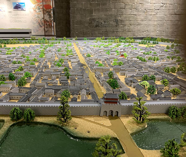 卓资县建筑模型